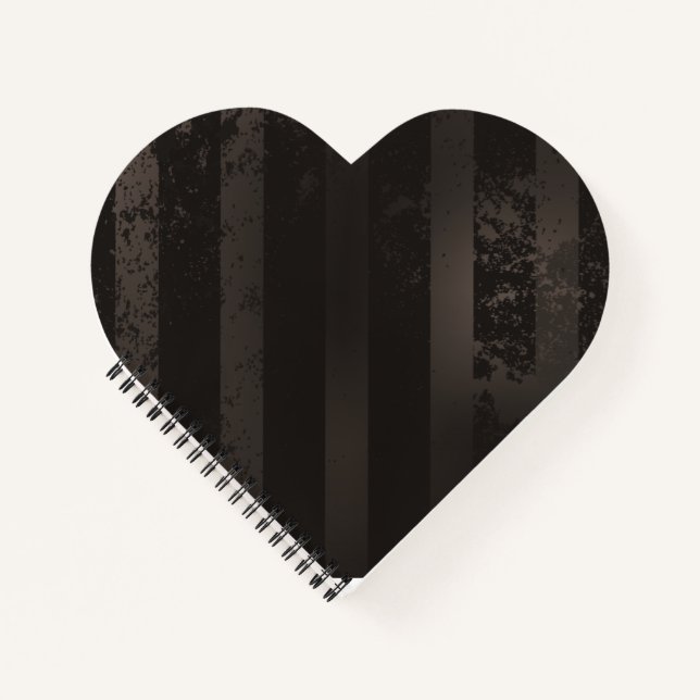 Cuaderno fondo marrón rayado de vapor (Anverso)