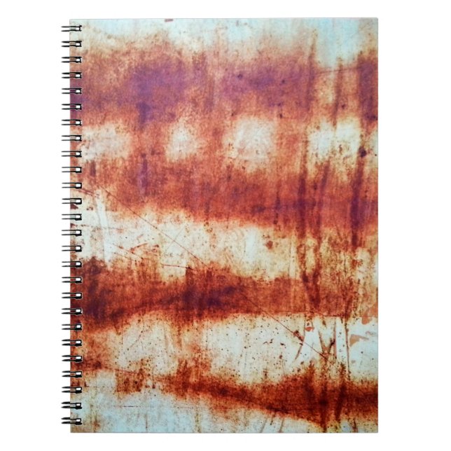 Cuaderno Fondo metalizado y texturado. (Frente)
