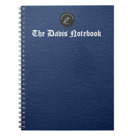 Cuaderno Fondo Minimalista de textura azul profundo