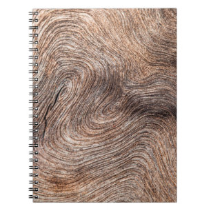 Cuaderno fondo o textura de madera antigua