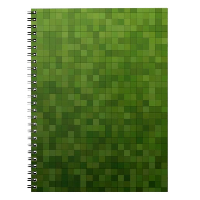 Cuaderno Fondo oscuro verde oscuro oscuro oscuro (Frente)