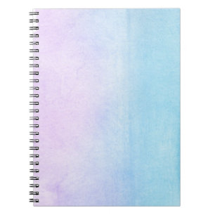 Cuaderno Fondo pintado a mano 18 de la acuarela abstracta