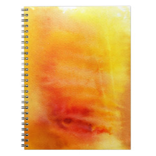 Cuaderno Fondo pintado a mano 19 de la acuarela abstracta