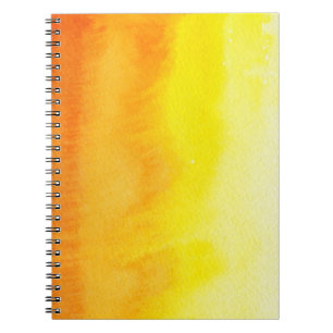 Cuaderno Fondo pintado a mano 2 de la acuarela abstracta
