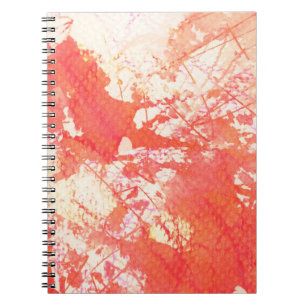 Cuaderno Fondo pintado a mano abstracto de la acuarela. 2