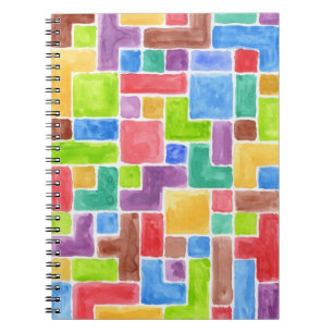 Cuaderno Fondo pintado extracto de la acuarela. 2