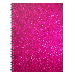 Cuaderno Fondo púrpura abstracto con hilo desenfocado de bo