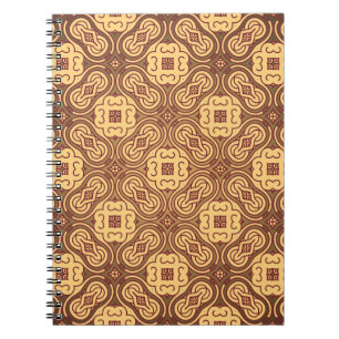 Cuaderno Fondo retro colorido del modelo