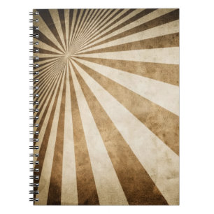 Cuaderno Fondo retro del modelo de la raya