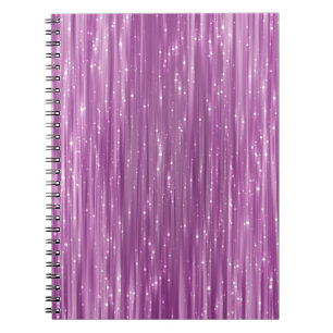 Cuaderno Fondo rosa abstracto brillante con purpurina