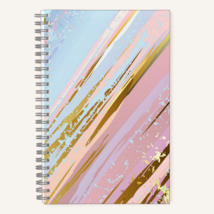 Cuaderno Fondo rosa texturizado
