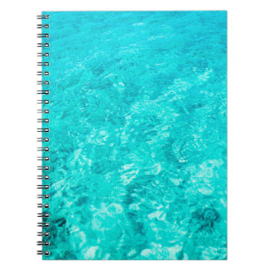 Cuaderno Fondo turquesa de la piscina