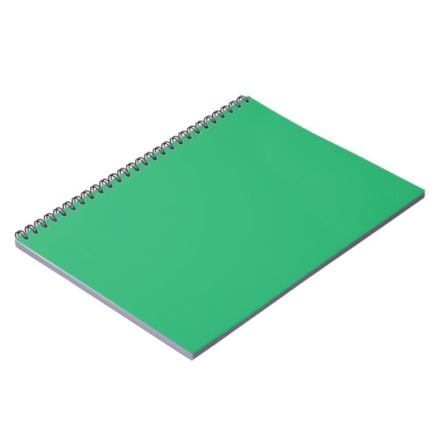 Cuaderno fondo verde con borde blanco (Lado Izquierdo)