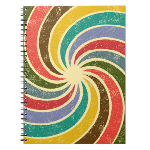 Cuaderno Fondo Vintage Grunge Abstracto Limpiable.