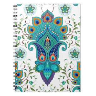 Cuaderno Fondo vintage sin inconfundibles con un patrón ori