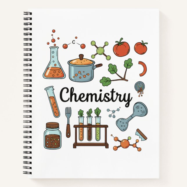 Cuaderno Food Science Culinary Chemistry Notebook  (Anverso)