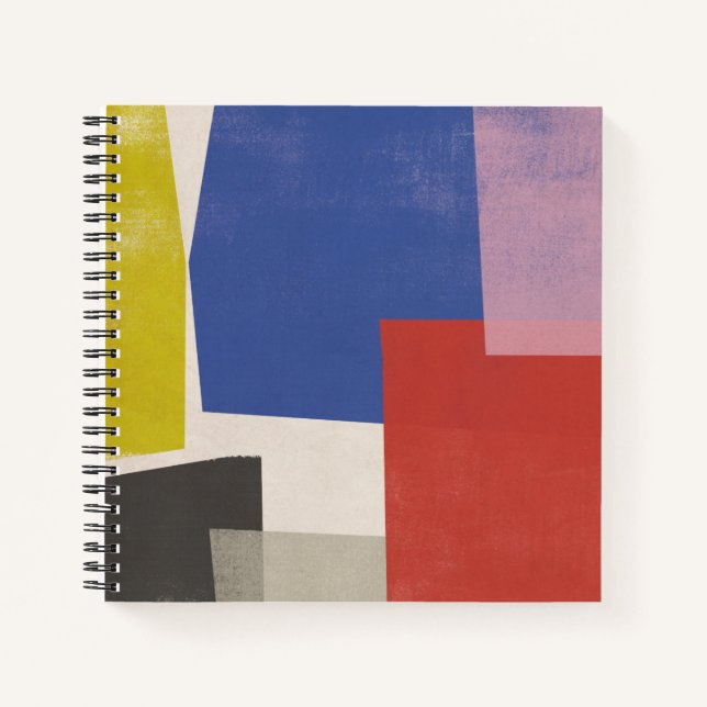 Cuaderno Foolscap - Colorbloqueos modernos (Anverso)
