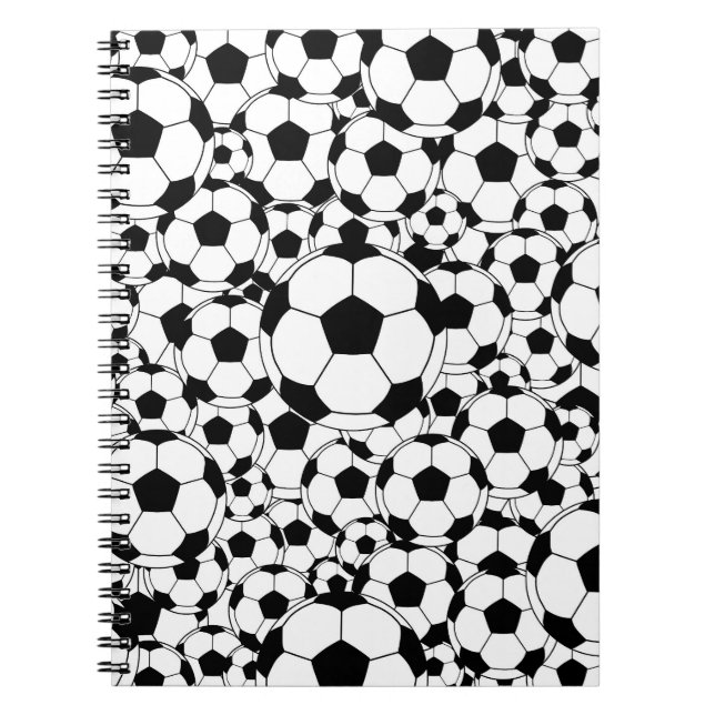 Cuaderno Football Fan Cover Notebook  Soccer Ball Journal (Frente)