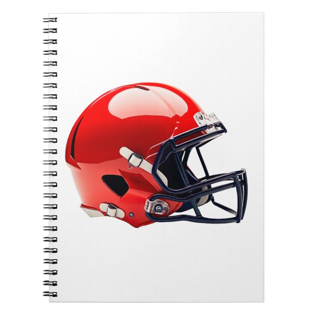 Cuaderno Football Helmet Notebook Cover (Frente)