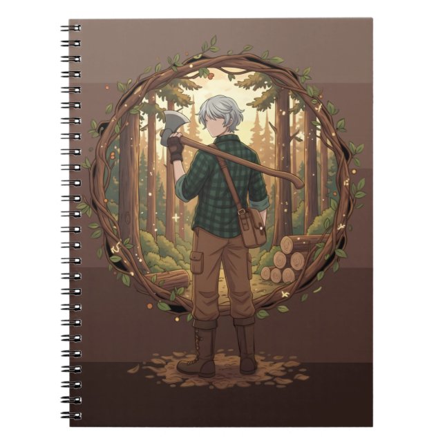 Cuaderno Forest Guardian Anime (Frente)