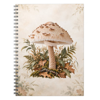 Cuaderno Forest Parasol – Elegant Botanical Illustration
