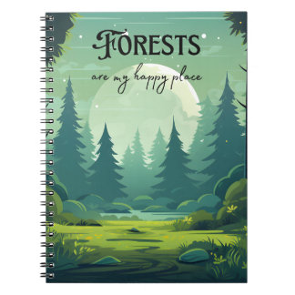 Cuaderno Forests Are My Happy Place