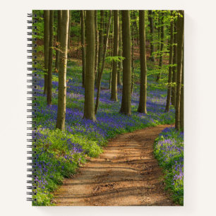Cuaderno Forests Bluebell Forest in Belgium