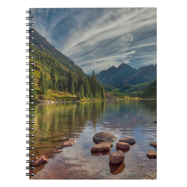 Cuaderno Forests | Maroon Bells Colorado (Frente)