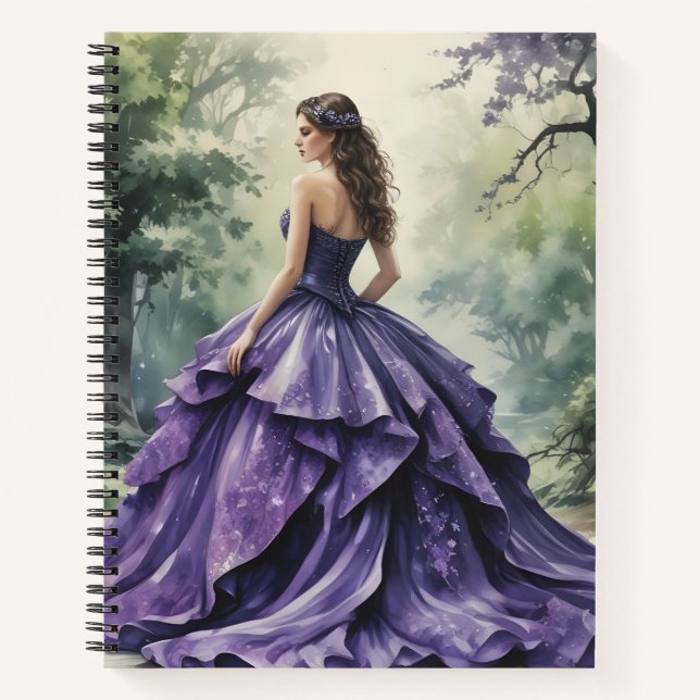 Cuaderno Forêt Violette (Anverso)