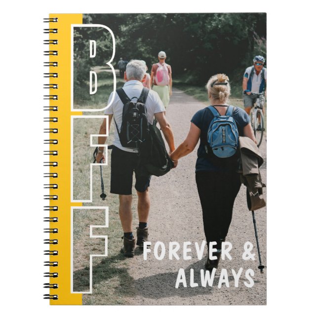 Cuaderno Forever and Always BFF Photo Yellow Notebook (Frente)