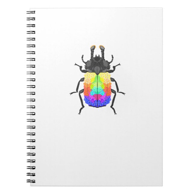 Cuaderno Forked Fungus Beetle (Frente)