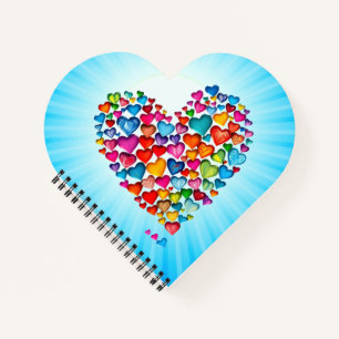 Cuaderno Forma de agua de San Valentín-57393 Pape