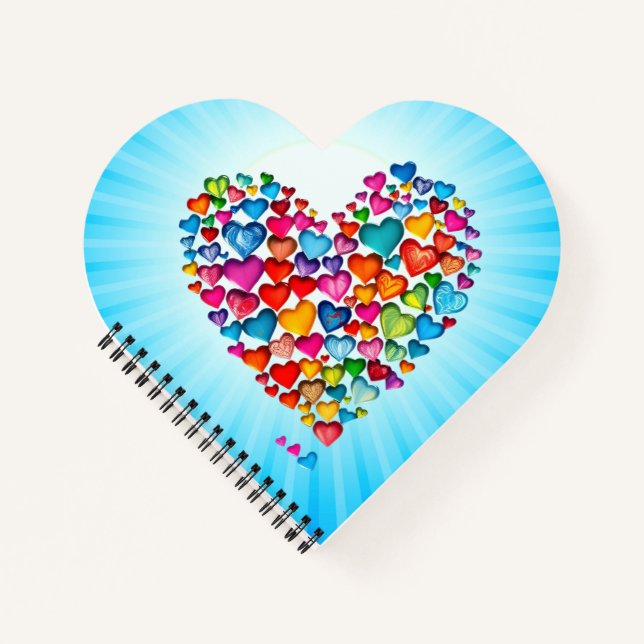 Cuaderno Forma de agua de San Valentín-57393 Pape (Anverso)