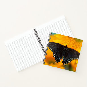 Cuaderno Forma negra del tigre oriental