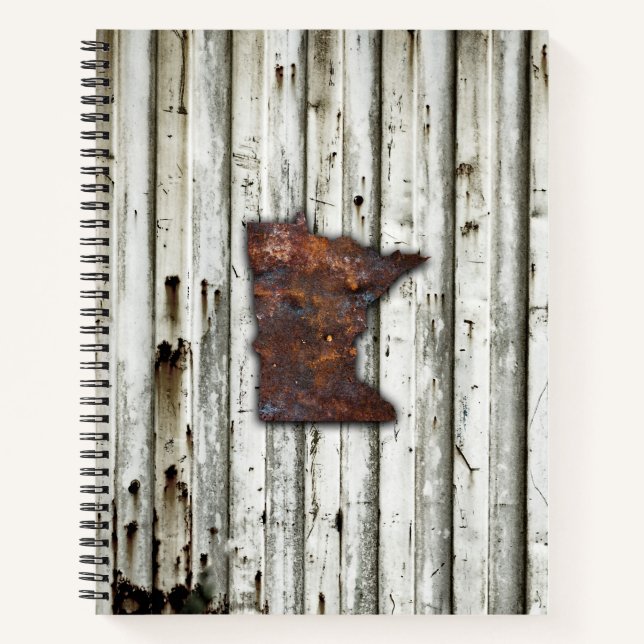Cuaderno Forma Rusty Minnesota (Anverso)