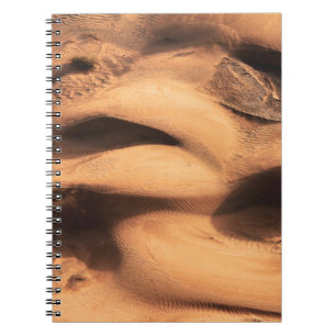 Cuaderno Formación de arena marrón