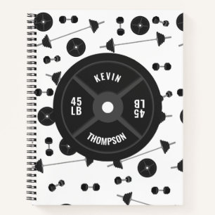 Cuaderno Formación de peso Fitness Dumbbell Bodybuilding