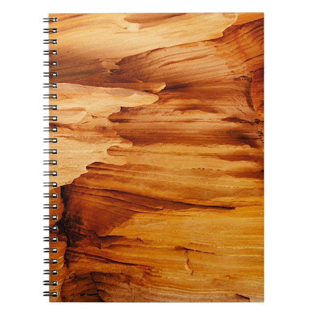 Cuaderno Formación de roca marrón (Frente)