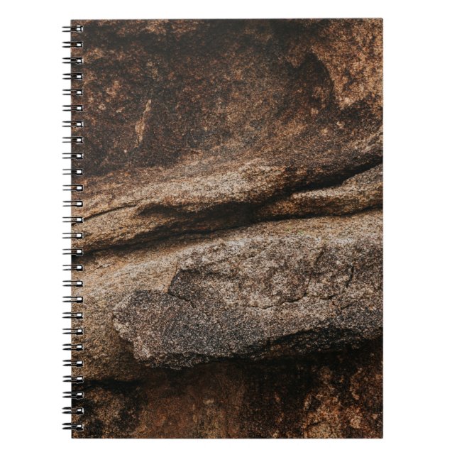 Cuaderno Formación de roca marrón y gris (Frente)
