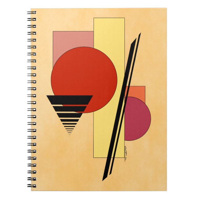 Cuaderno Formas abstractas (Frente)