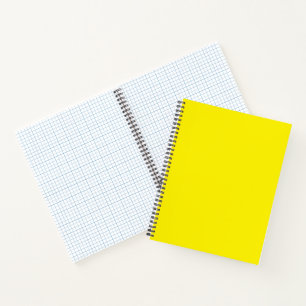 Cuaderno Formas abstractas amarillas y naranjas se superpon