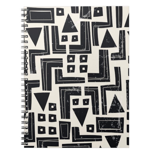 Cuaderno Formas abstractas de acuarela (Frente)