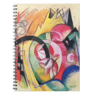 Cuaderno Formas abstractas (también conocidas como Flores d