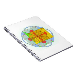 Cuaderno Formas de oro del rectángulo