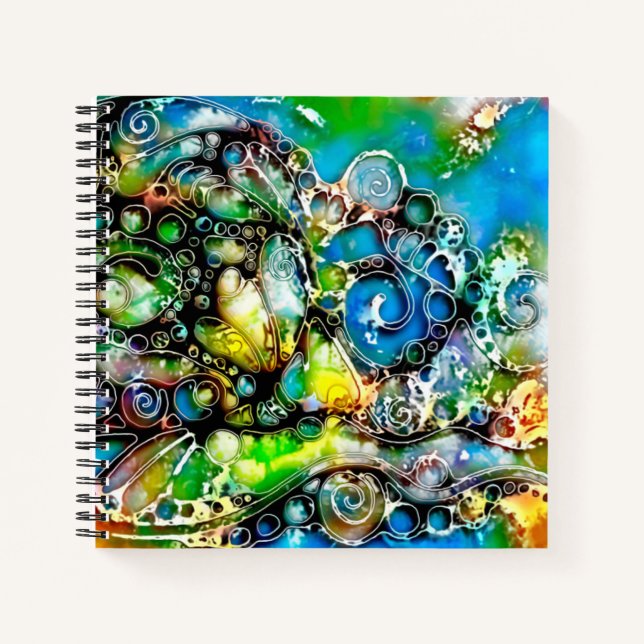 Cuaderno Formas de Vida - Arte Neurográfico 7 (Anverso)
