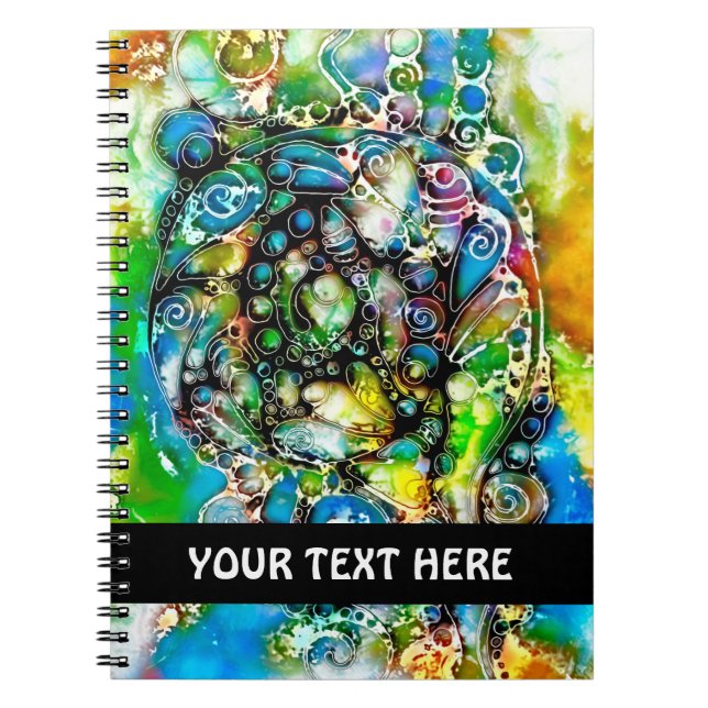 Cuaderno Formas de Vida - Arte Neurográfico 7 (Frente)