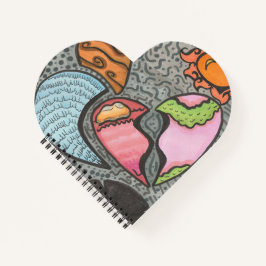 Cuaderno Formas del corazón