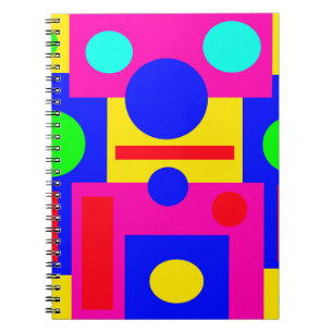 Cuaderno Formas geométricas de color