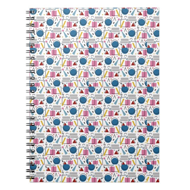 Cuaderno Formas geométricas de los años 90 (Frente)