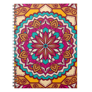 Cuaderno Formas Geométricas Elegantes – Patrón Femenino Col